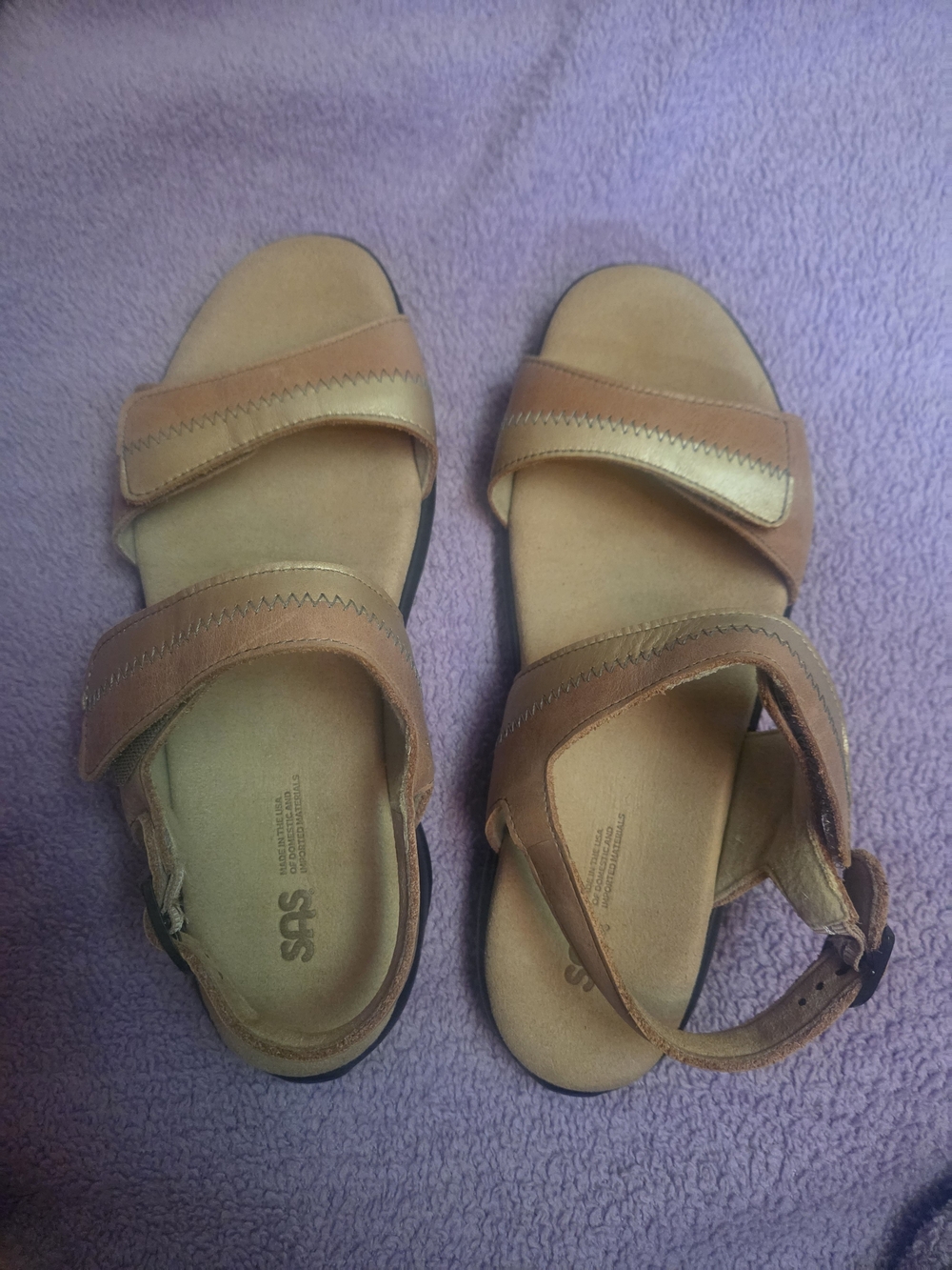 NWOT SAS Nudu Heel Strap Sandal Adjustable Strap Sandals